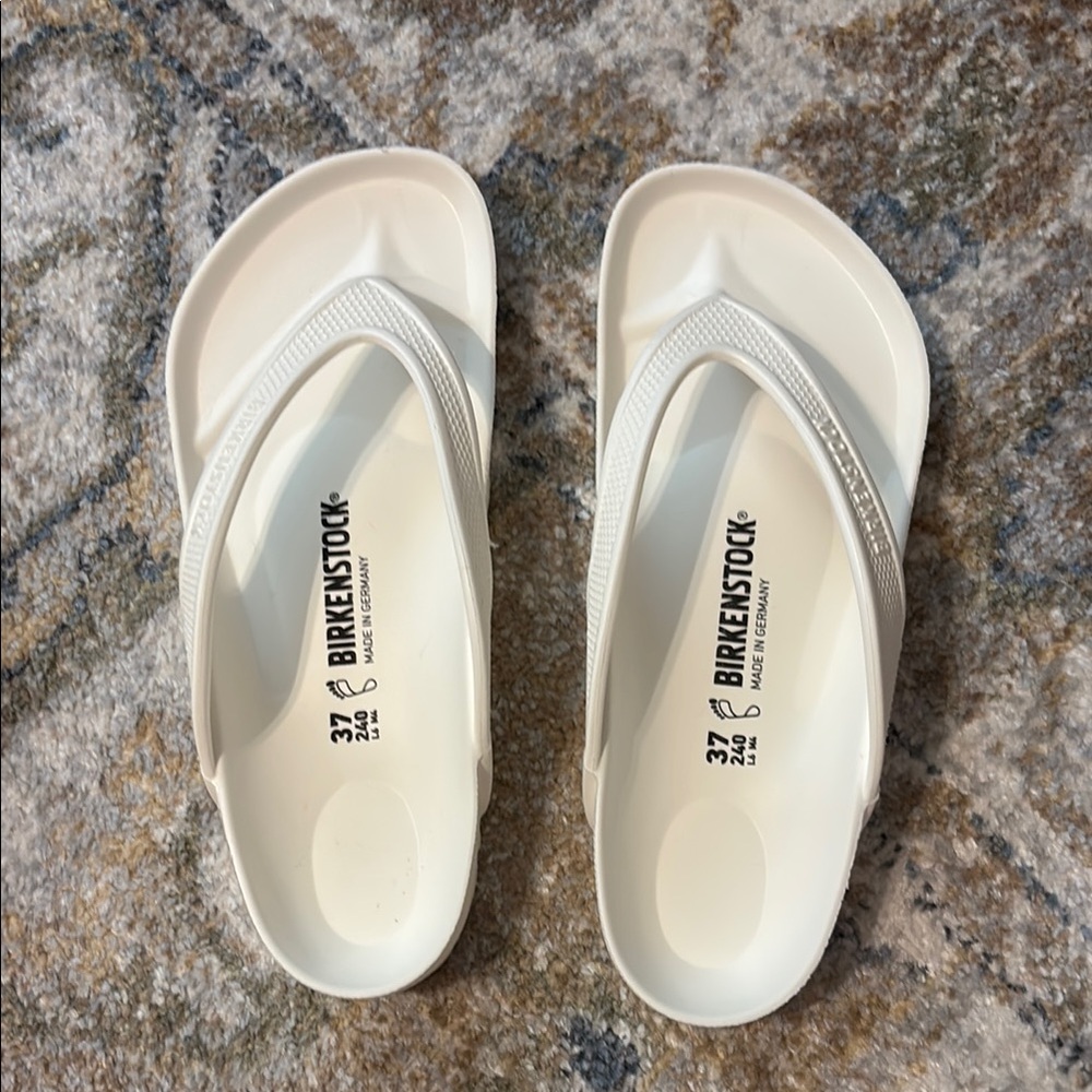 Birkenstock White Sandals